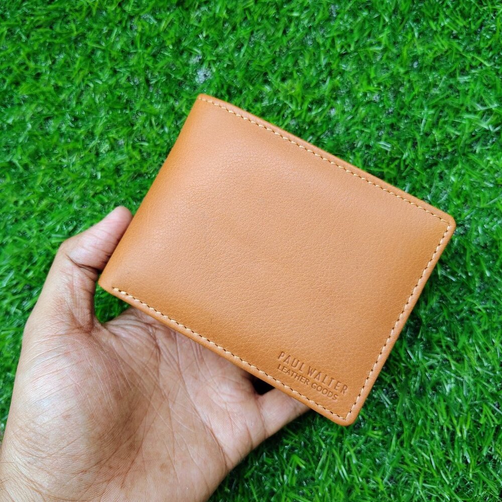 Premium Leather Men Wallet with RFID Blocking